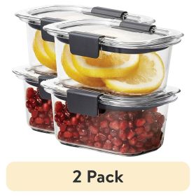 1.3 Cup Stain-Proof Food Storage Container, Set of 2
